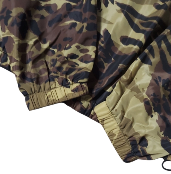 Givenchy | NWT Camo Cheetah Jacket | Khaki | Full Zip | Windbreaker | Rare - Picture 14 of 16